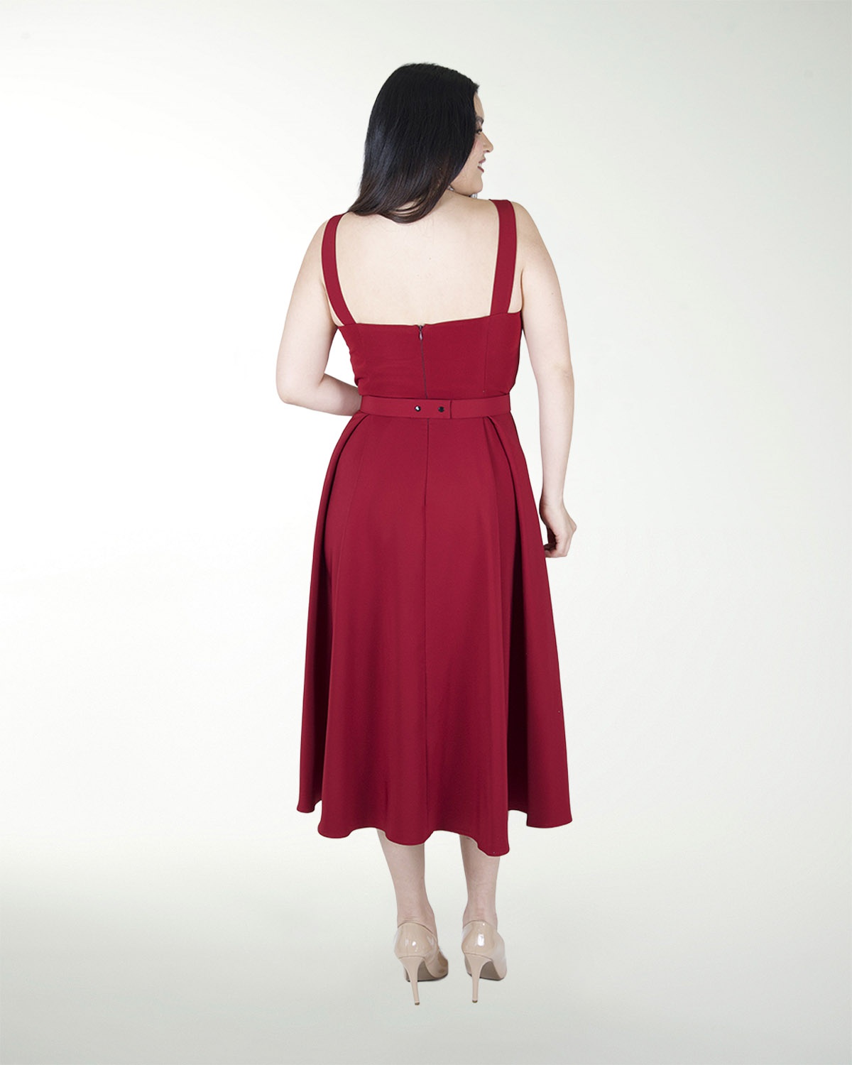 VESTIDO TV CON TABLONES