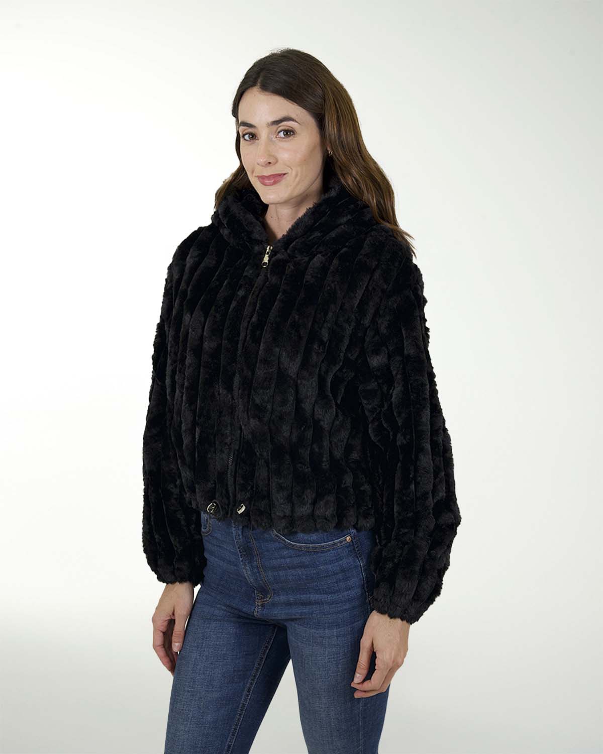 CHAQUETA CON GORRO
