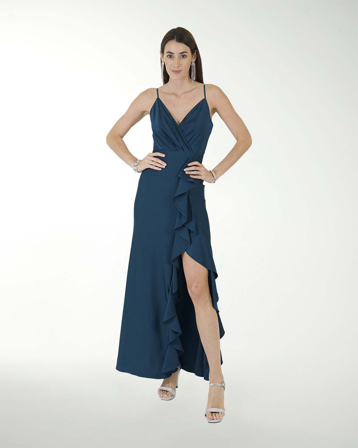 VESTIDO DRAPEADO