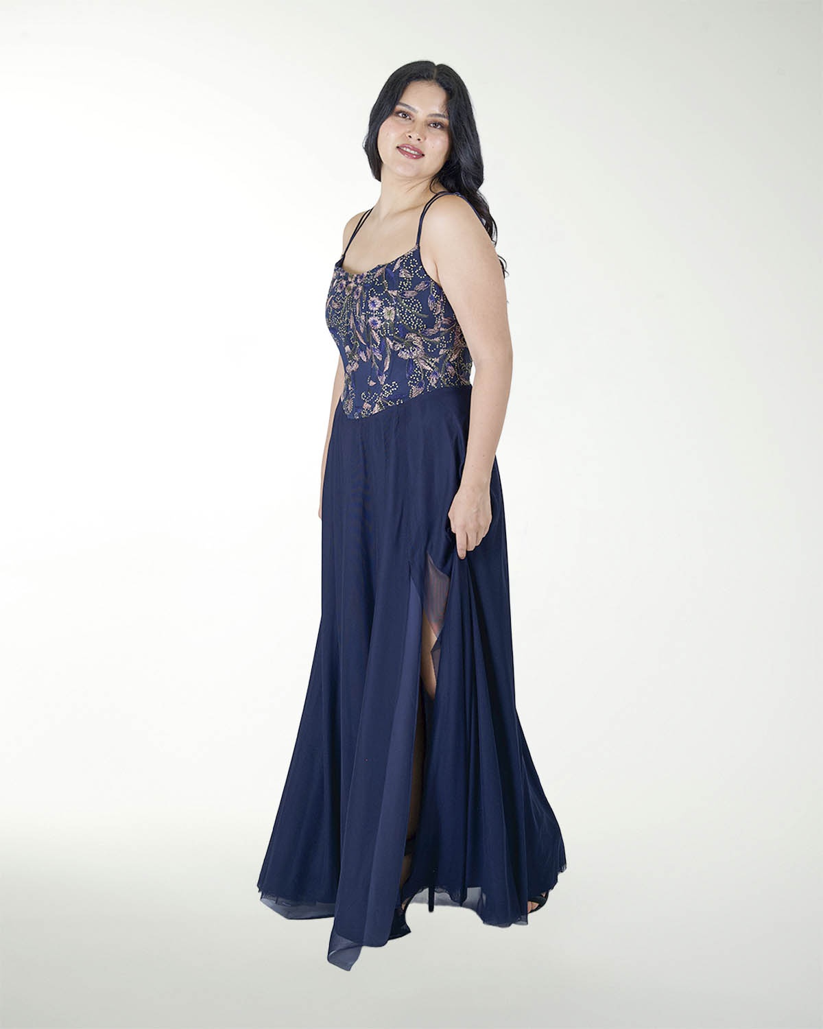 VESTIDO TE COMBINADO CON JARETAS