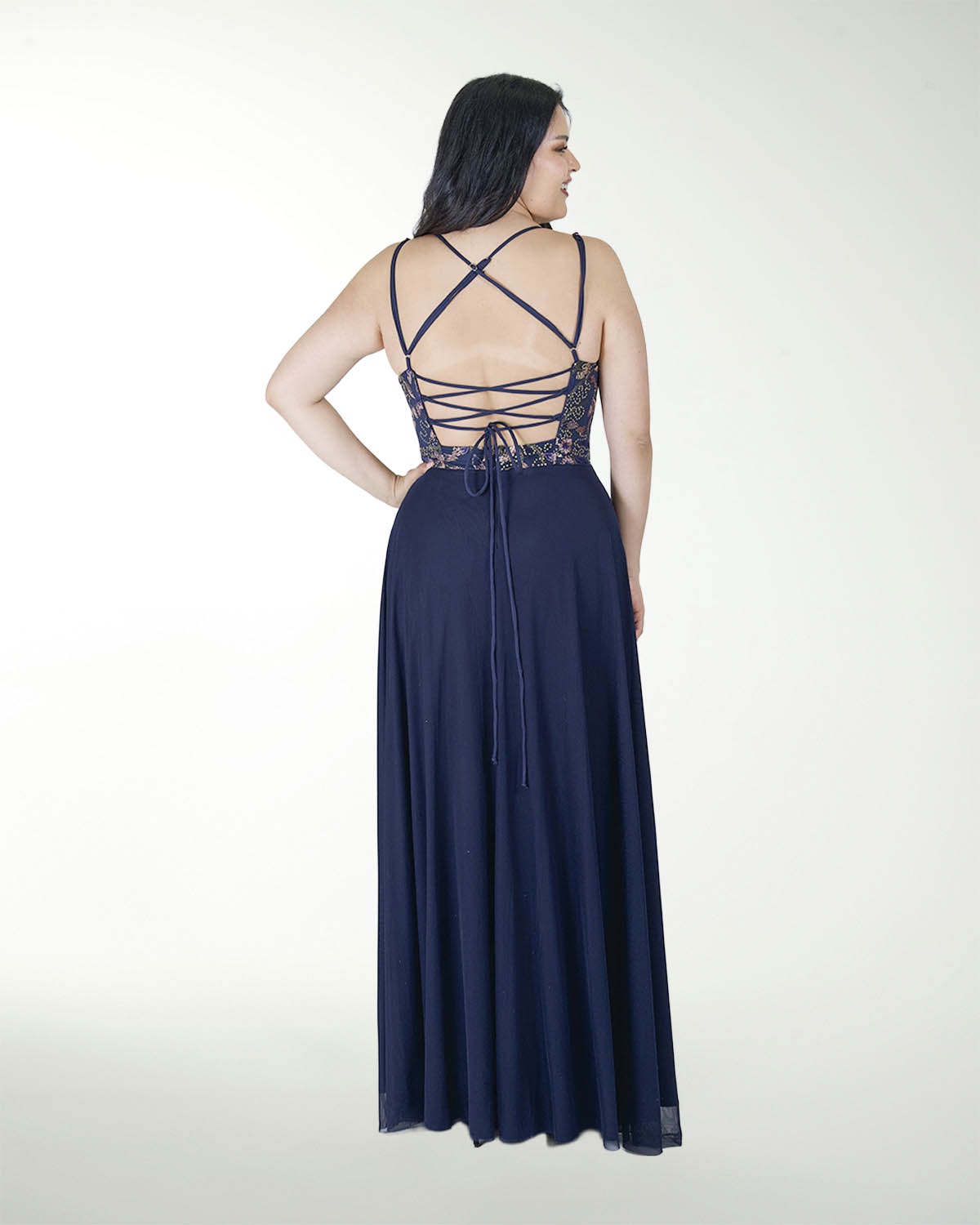 VESTIDO TE COMBINADO CON JARETAS