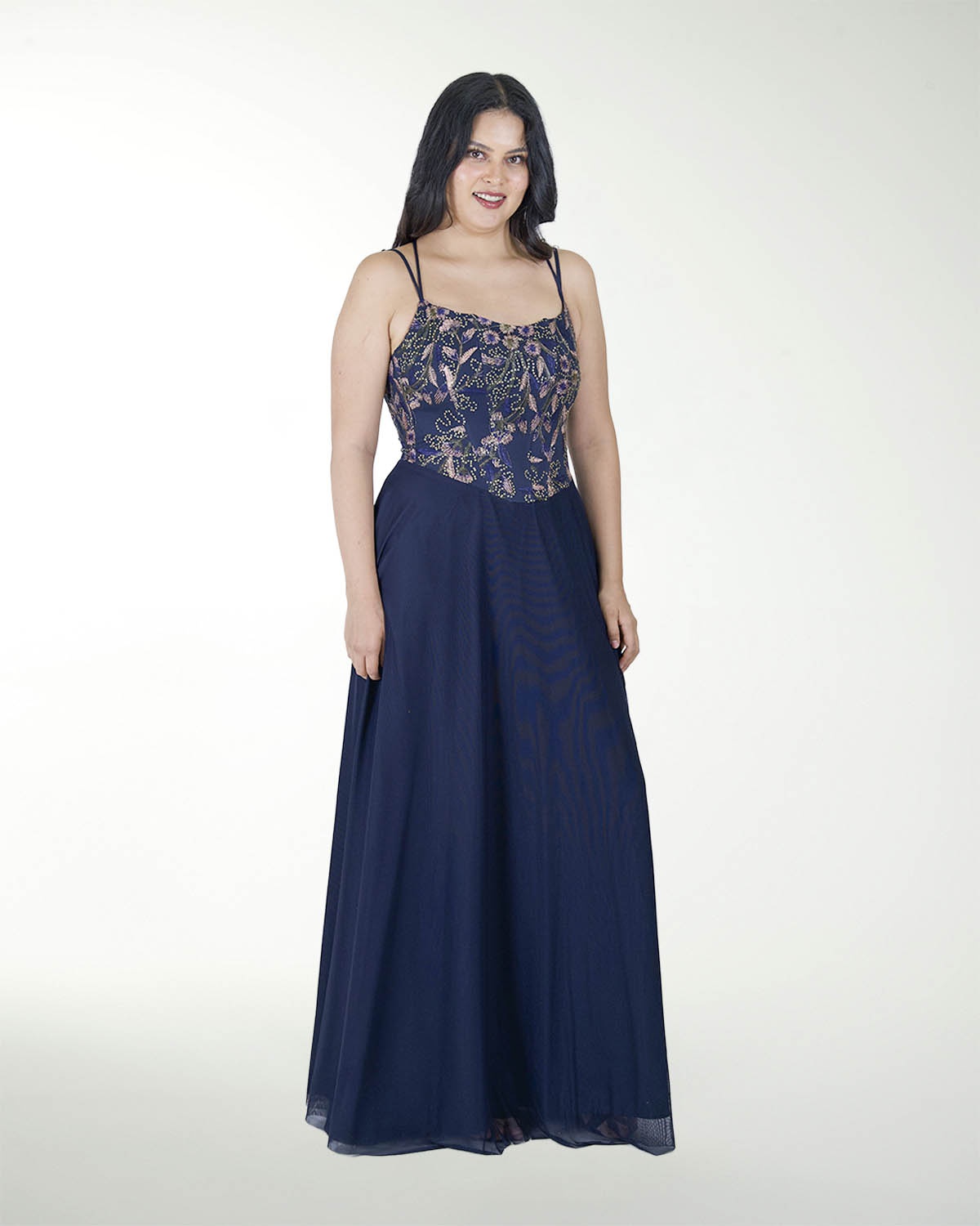 VESTIDO TE COMBINADO CON JARETAS