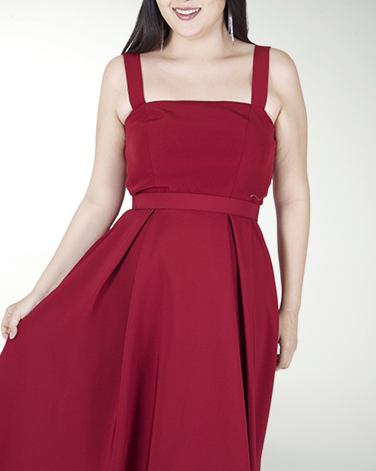 VESTIDO TV CON TABLONES