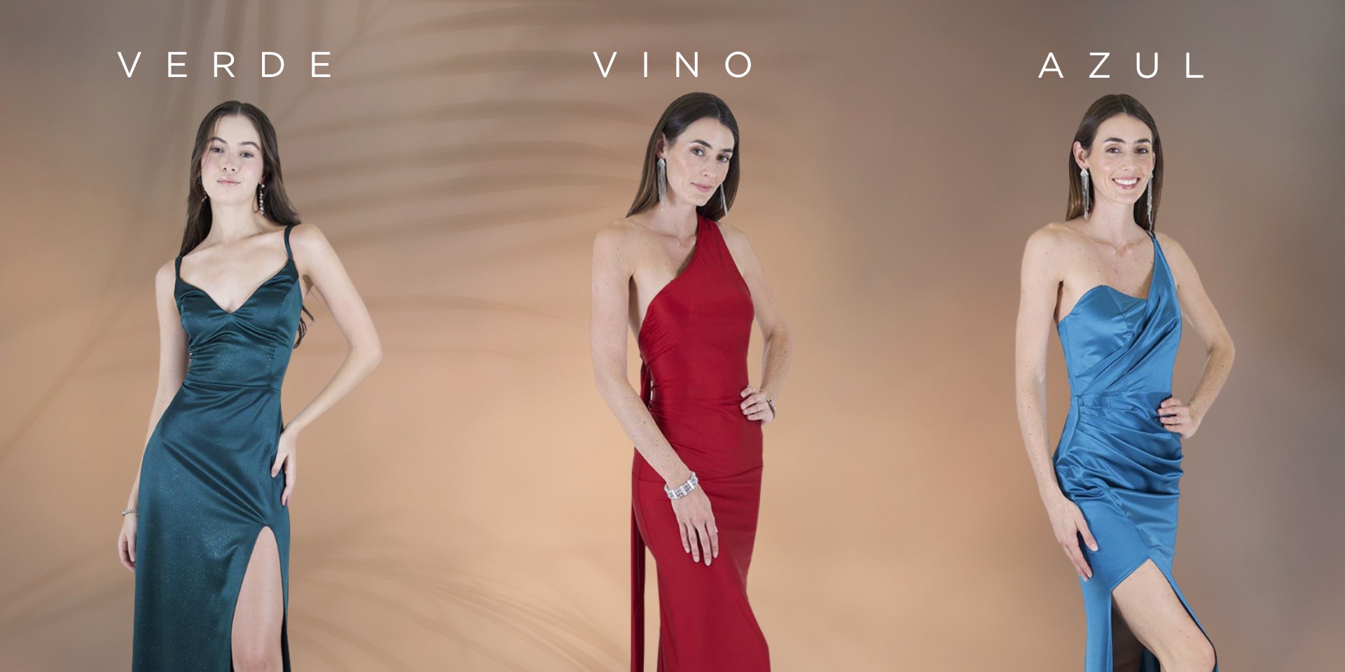 vestidos-otoño-verde-vino-azul vestidos-otoño-verde-vino-azul